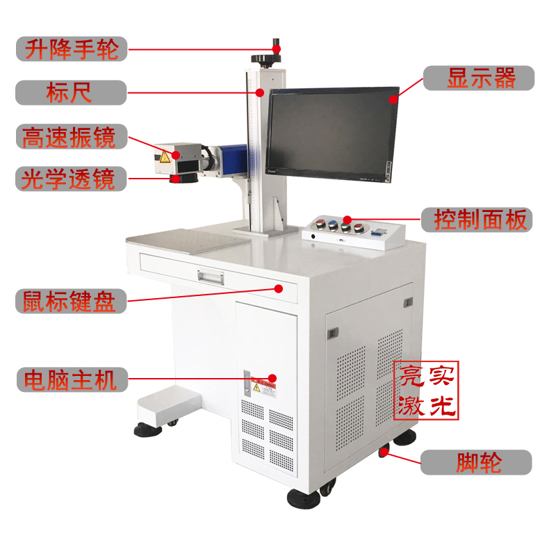 激光打标机开机