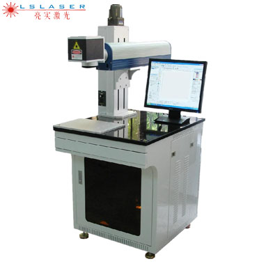 用CO2激光打标机对玻璃材质的打标效果进行调试(图2) 玻璃激光打标